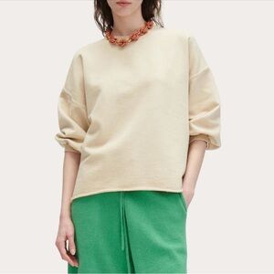 Rachel Comey Cream Fond Sweatshirt size small